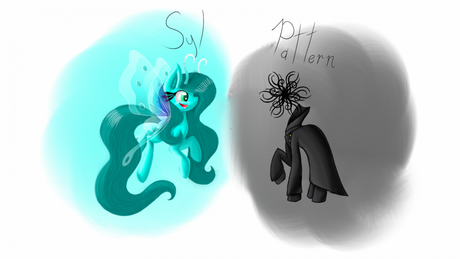 Pattern and Syl ponies