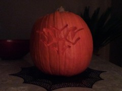 Shash Pumpkin Carving (unlit)