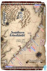 Frostlands Map (English Translation)