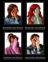 More information about "Stormlight Archive Facepalm Memes"