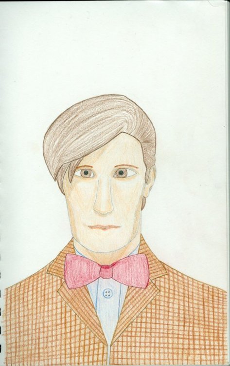 11th Doctor Colored Pencil.jpg