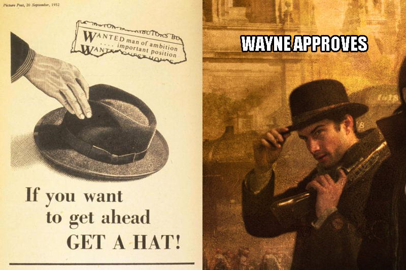 Wayne Approves Hat Ad Campaign.jpg