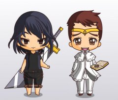 More information about "Vin and Elend Chibi"