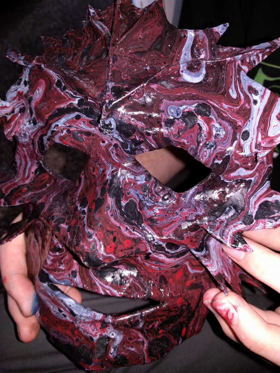 Close up of the Mask