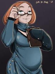 Shallan but she has glasses and is chubby
