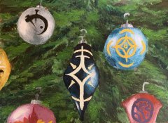 Cosmere Christmas Ornaments