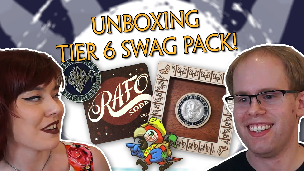 More information about "Unboxing Way of Kings Leatherbound Tier 6 Swag Pack + Dragon Wood Shop Coin Display!"