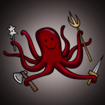 Scarlet Octopus