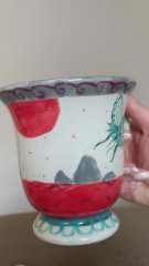 Tress cup moon side