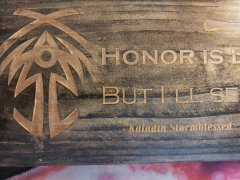 Honor Is Dead (Bridge Closeup)